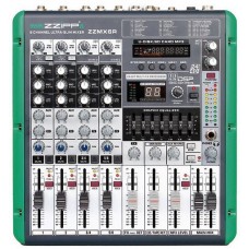 ZZIPP MIXER 6 CANALI USB SD MP3 REGISTRAZIONE ZZMX6R