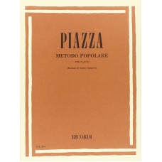 Piazza - Metodo Popolare per Flauto