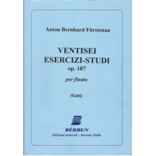 Furstenau - 26 esercizi - Studi per flauto - Op. 107