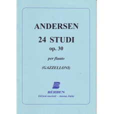 Andersen - 24 Studi Op. 30 Per Flauto