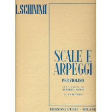 Schininà - Scale e Arpeggi per Violino - II° Fascicolo