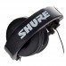 Shure SRH550DJ - Cuffie da dj professionali con bassi potenti, padiglioni rientranti e ruotanti fino 90°