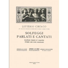 Ciriaco - Solfeggi Parlati e Cantati - Appendice al III° Corso