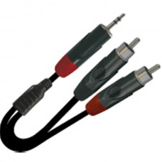 CAVO PROFESSIONALE 3MT SERIE Y JACK - 2RCA - YZZR300