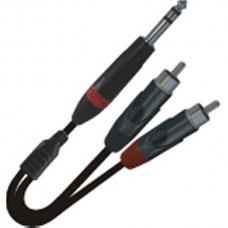 CAVO PROFESSIONALE 3MT SERIE Y JACK - 2RCA - YZZS300