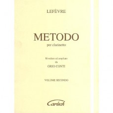 Lefèvre Jean Xavier Metodo per Clarinetto Volume 2