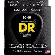 DR BKE-10 Black Beauties set corde chitarra elettrica 10-46