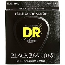 DR BKE-9 Black Beauties set corde chitarra elettrica 09-42