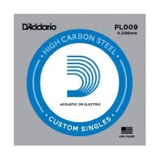 D'Addario PL009 Corda Singola Elettrica-Acustica Plain Steel