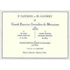 Taffanel P. et Gaubert Ph.17 Exercices Journaliers de Mécanisme Flute
