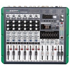 ZZIPP ZZMX8R MIXER 8 CANALI USB SD MP3 REGISTRAZIONE 